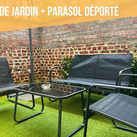 T2 Industriel avec terrasse et parking privé Leilighet Amiens Eksteriør bilde