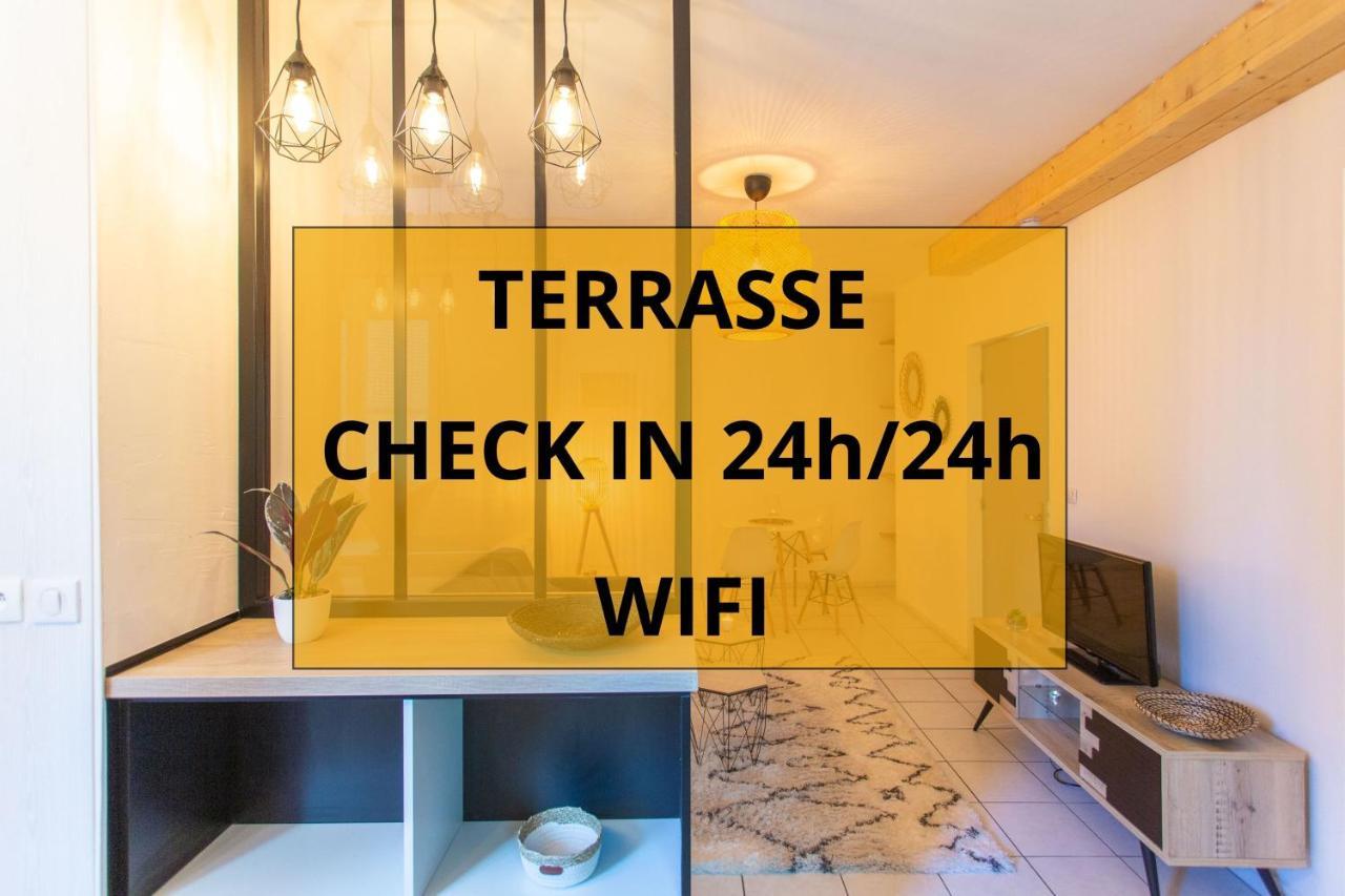 T2 Industriel avec terrasse et parking privé Leilighet Amiens Eksteriør bilde