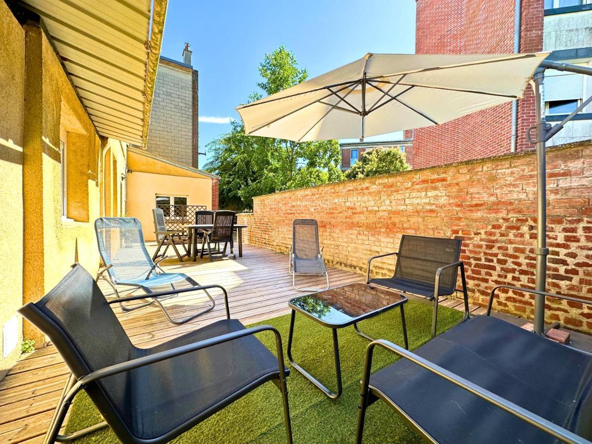 T2 Industriel avec terrasse et parking privé Leilighet Amiens Eksteriør bilde